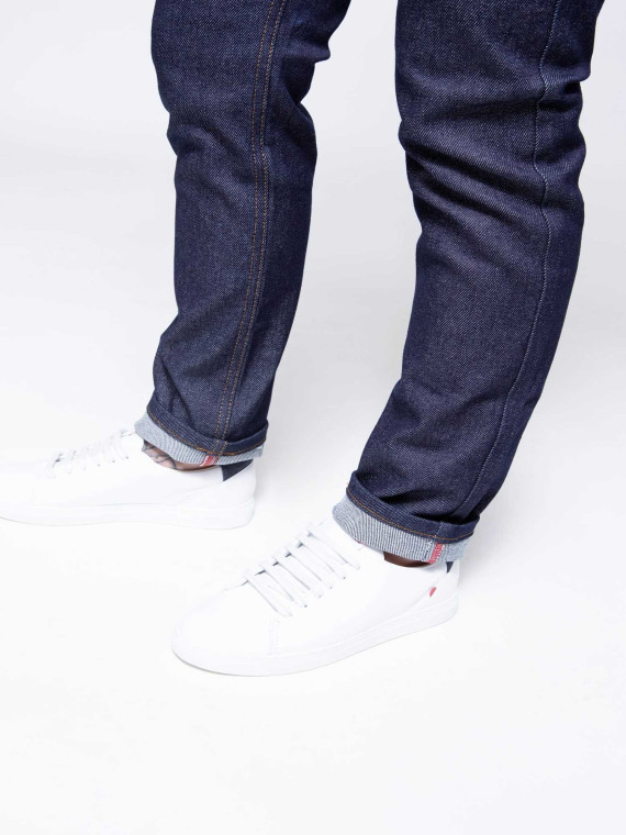 jeans femme ajusté denim coton bio fabriqué en France par 1083