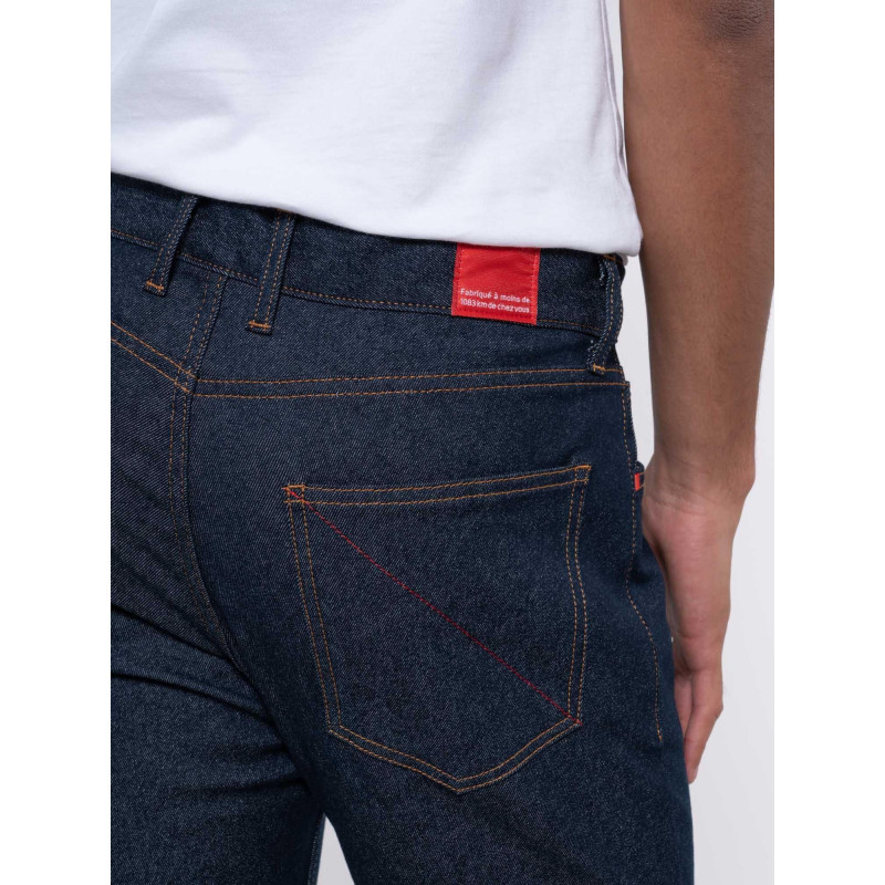 Jeans 1083 coton bio fuselé homme