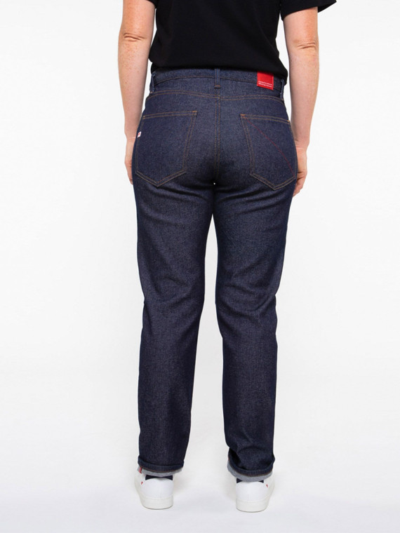 jeans coton bio femme coupe athlétique 1083