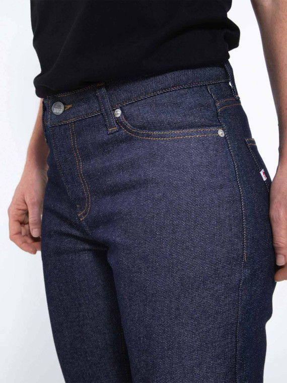jeans coton bio femme coupe athlétique 1083