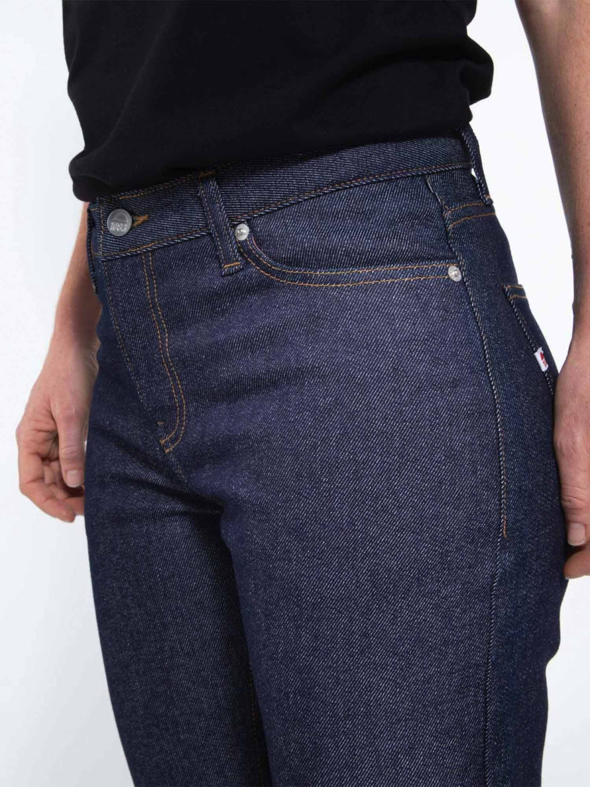 jeans coton bio femme coupe athlétique 1083