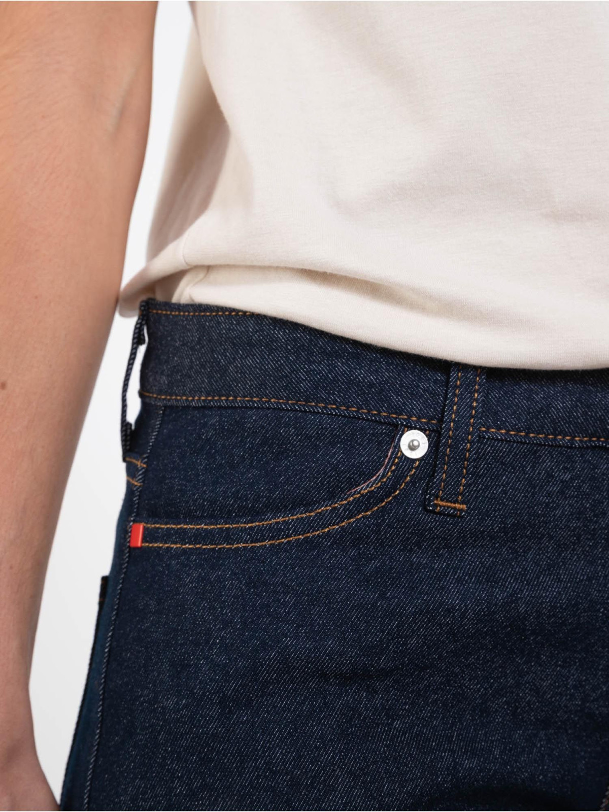 Jeans 1083 coton bio fuselé taille normale femme