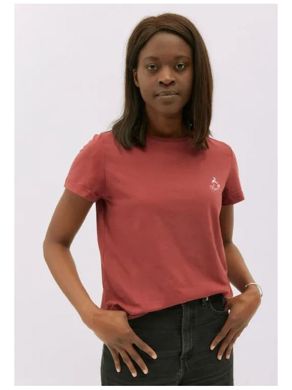 Tee-shirt Prune "Vélo" 100% coton bio