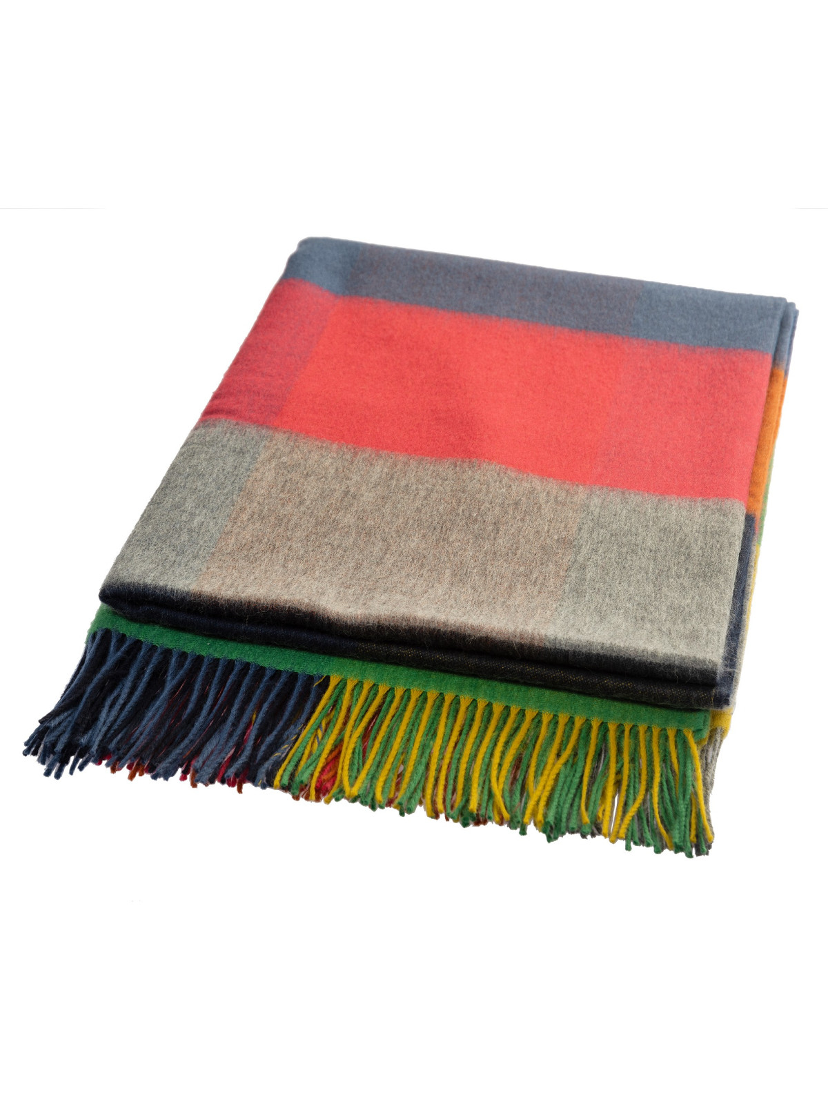 Couverture 100% laine Living Crafts Réjouissez-vous de journées agr...