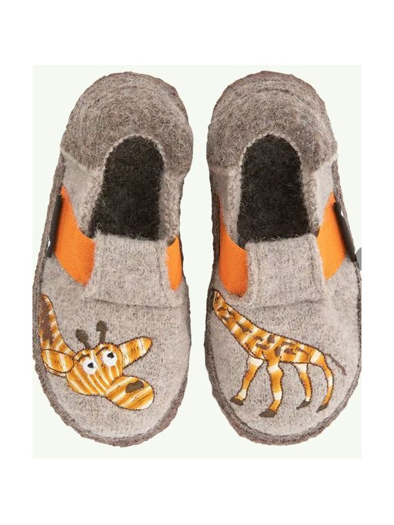 Chaussons laine "Hérisson" Nanga