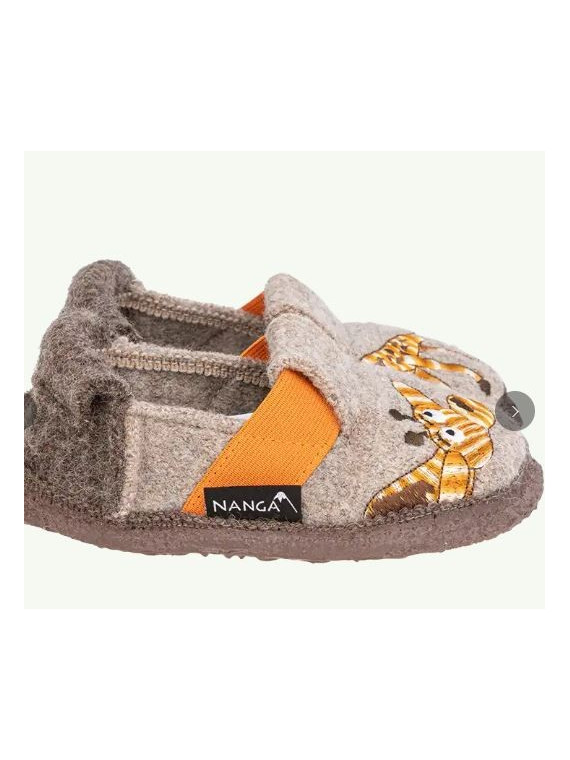 Chaussons laine "Hérisson" Nanga