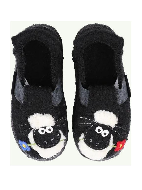 Chaussons laine "Hérisson" Nanga