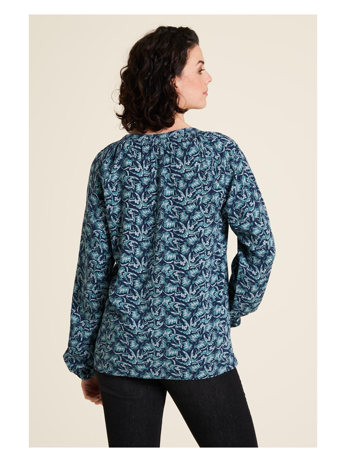 Blouse écovéro "Butterfly"