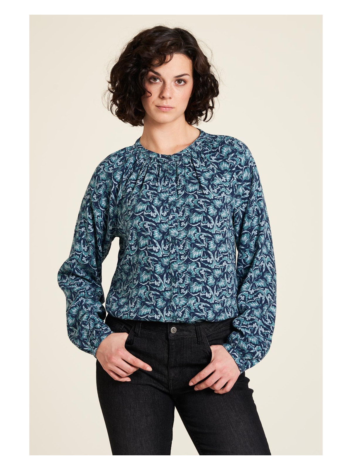 Blouse écovéro "Butterfly"