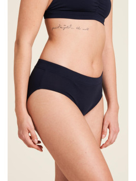 culotte en tencel marine