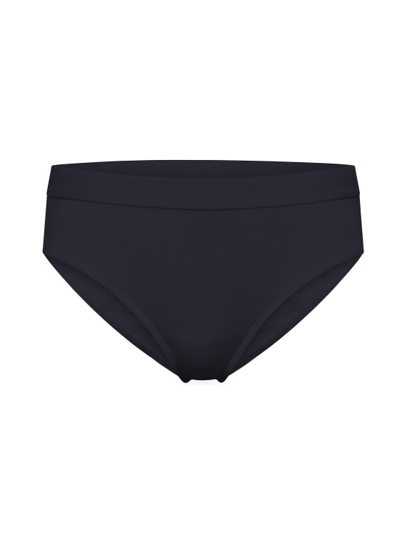 culotte en tencel marine