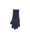 gants enfants pure laine bleu marine