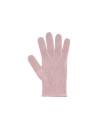 Gants femme laine mérinos et cachemire rose lila