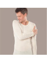 Chemise homme manches longues laine et soie