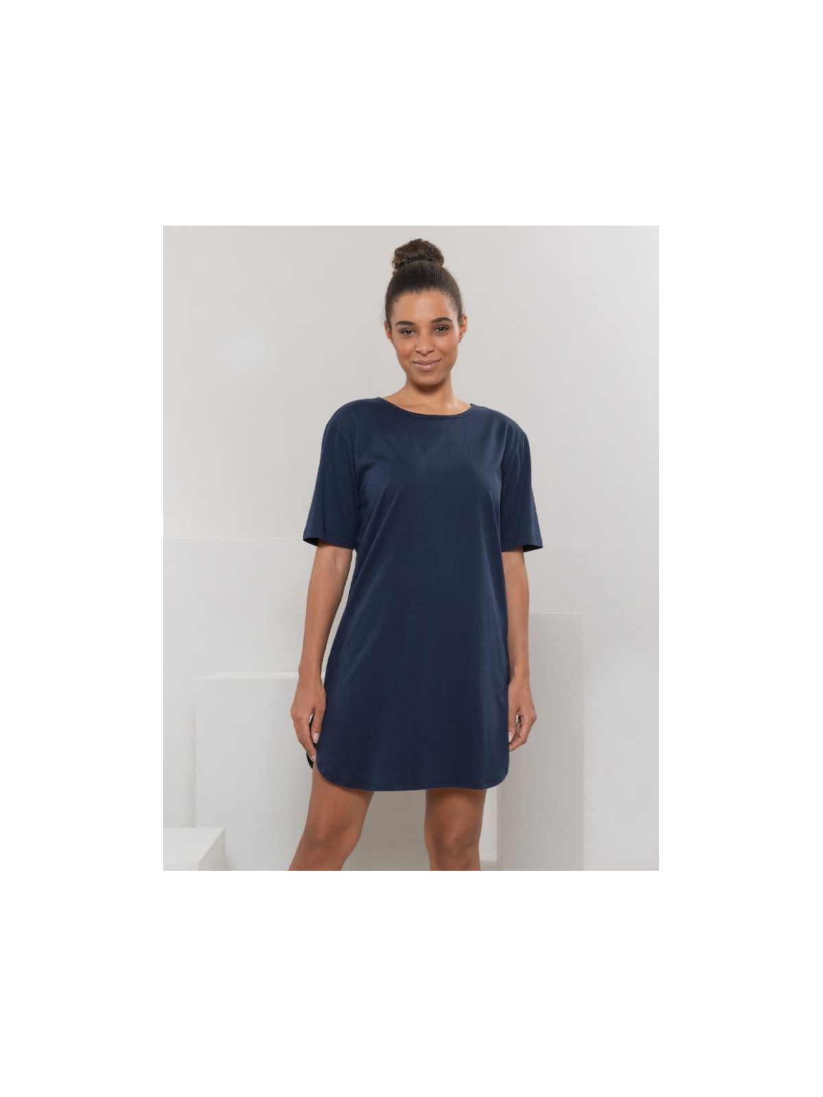 Liquette mixte en 100% Coton bio Livingcrafts marine