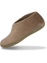 chaussons Glerups mi-montants couleur sable