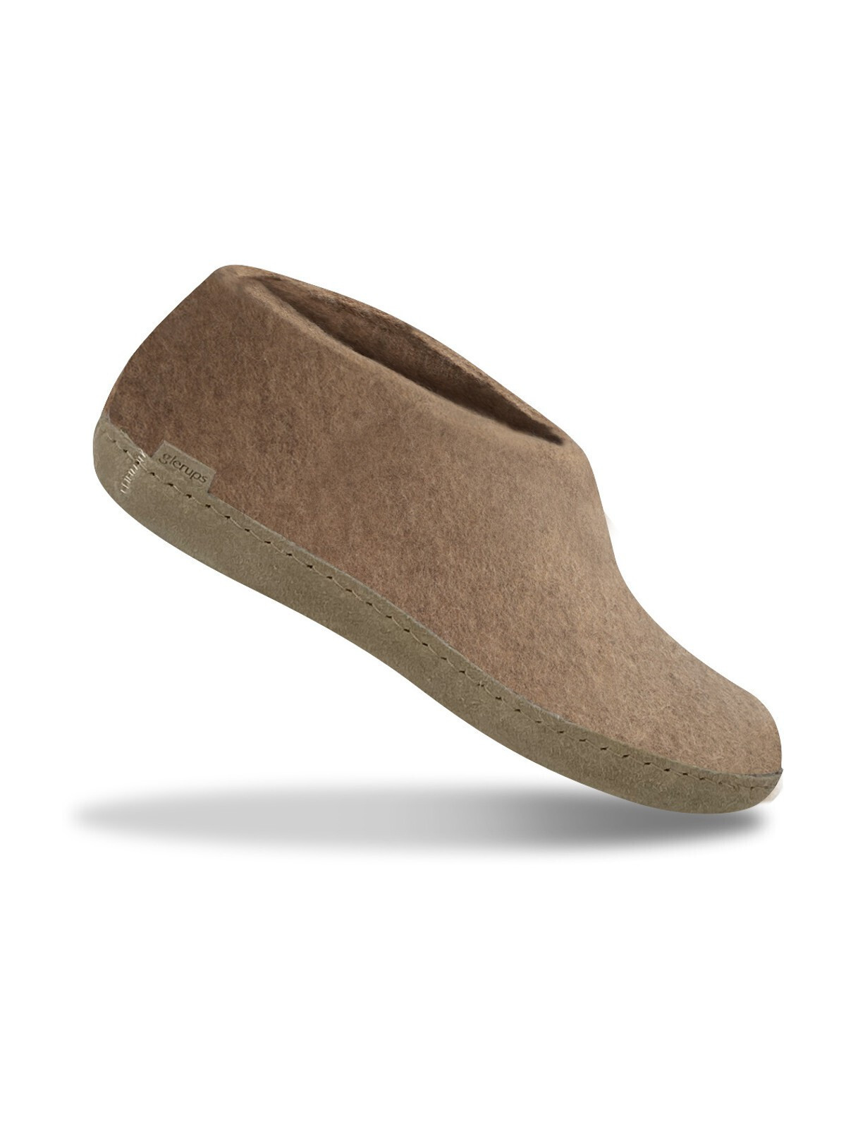 chaussons Glerups mi-montants couleur sable
