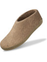 chaussons Glerups mi-montants couleur sable