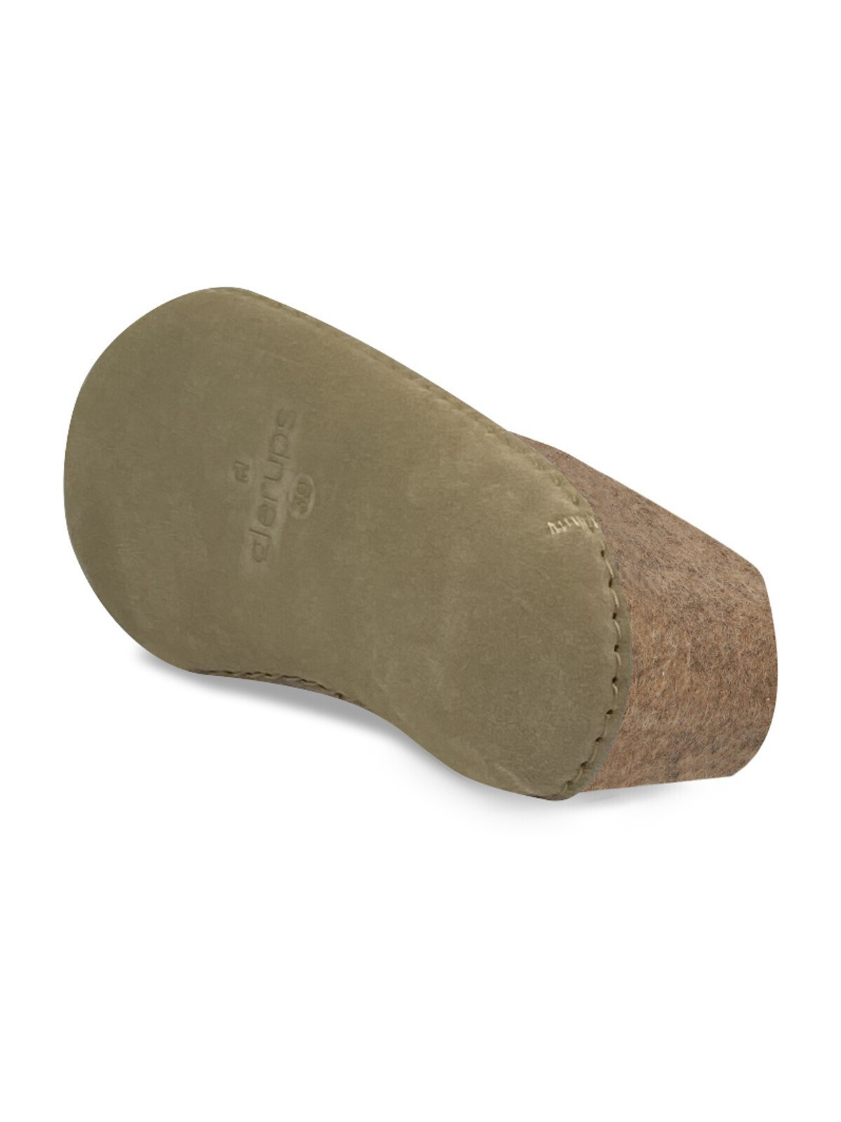 chaussons Glerups mi-montants couleur sable