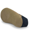 chaussons en laine glerups mi-montants couleur bleu denim