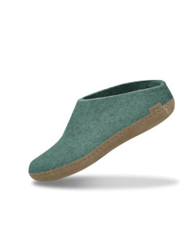 Chaussons pour Adultes en Pure Laine Couleur Mer du Nord- Glerups