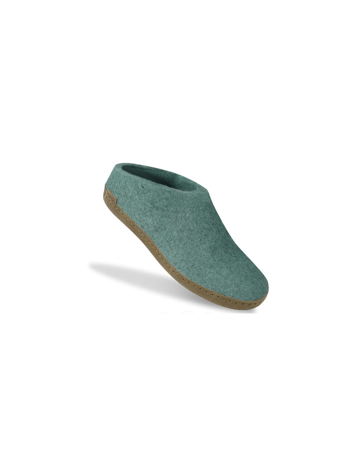 Chaussons pour Adultes en Pure Laine Couleur Mer du Nord- Glerups