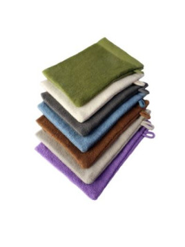 Gant de toilette 100% coton bio  Gant de toilette doux et absorbant...