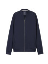 blouson homme zippé bleu marine