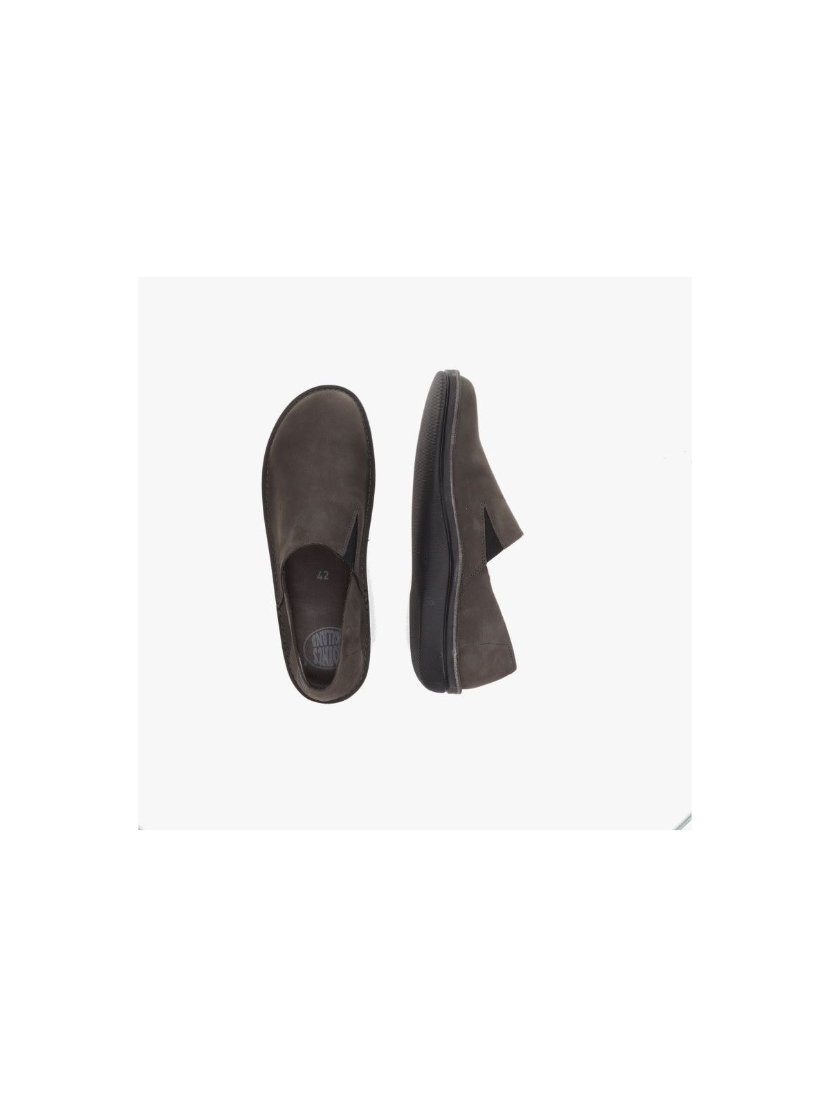 mocassins pour homme gris foncé