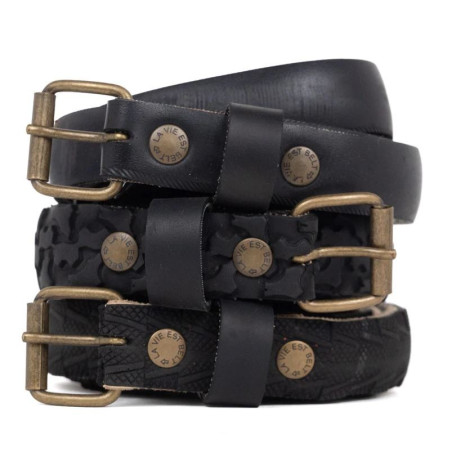 Ceinture Large en Recyclage de Pneu de Vélo - La Vie est Belt