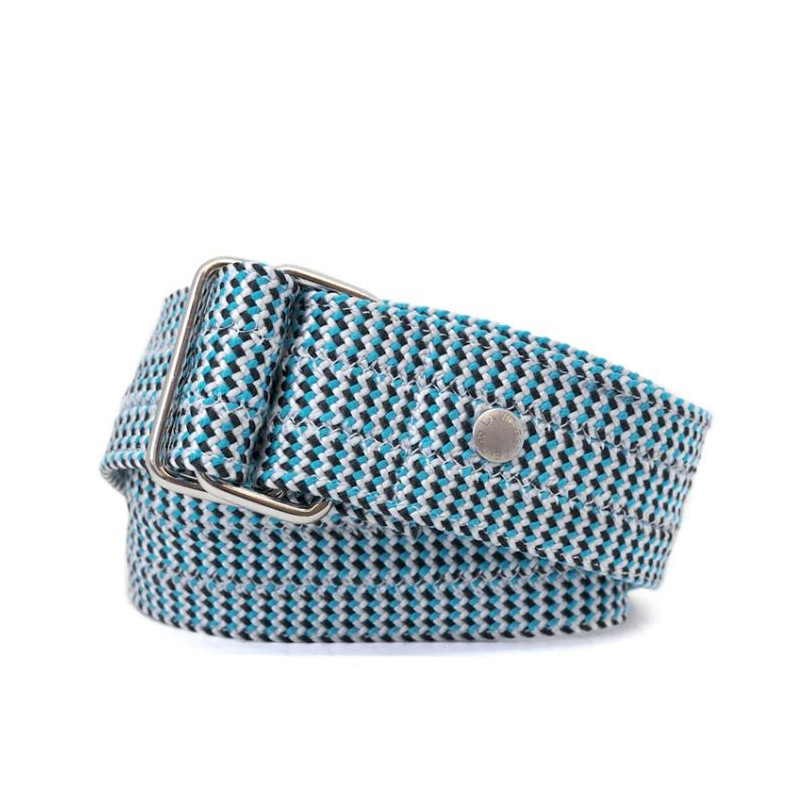 ceinture bleue en corde d'escalade