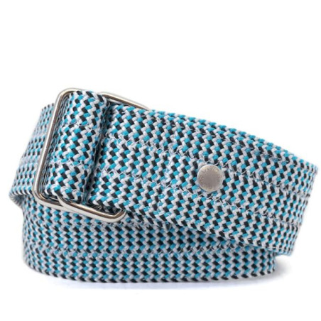 ceinture bleue en corde d'escalade