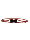 bracelet corde d'escalade rouge