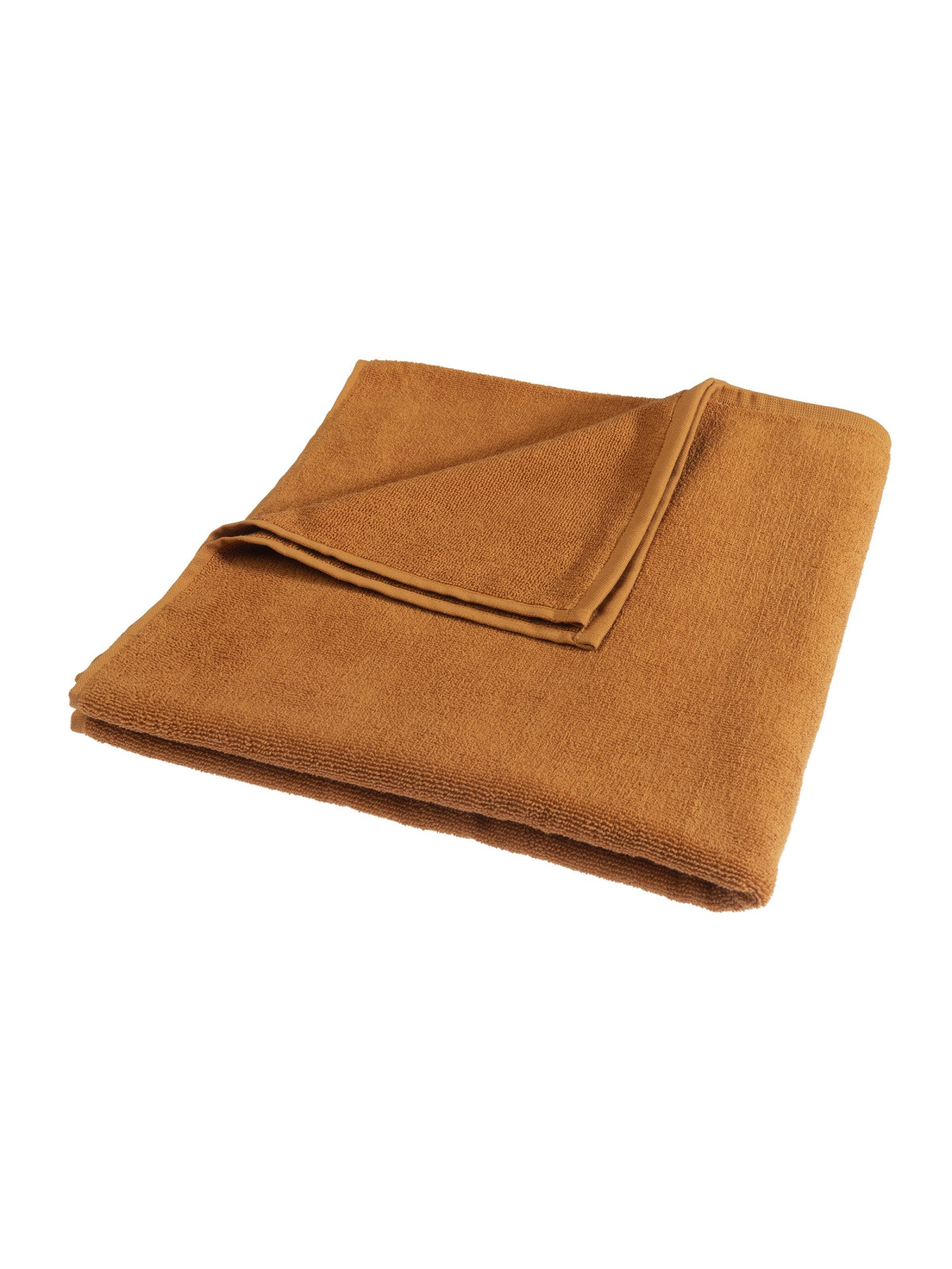 drap de bain ocre