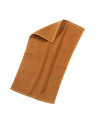 serviette invité ocre