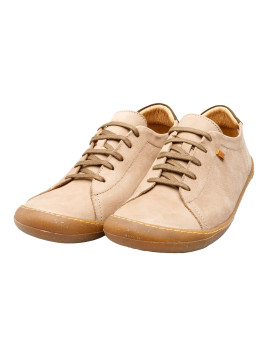 chaussures à lacets couleur pierre semelle ton miel