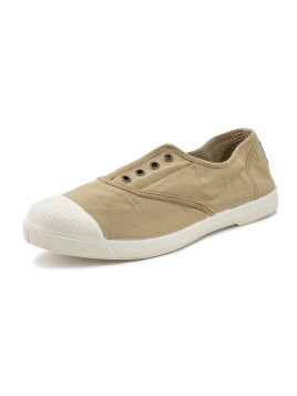 Chaussures pour Femme en Coton Bio Couleur Camel - Naturalworld