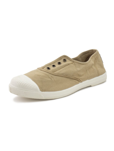 Chaussures pour Femme en Coton Bio Couleur Camel - Naturalworld