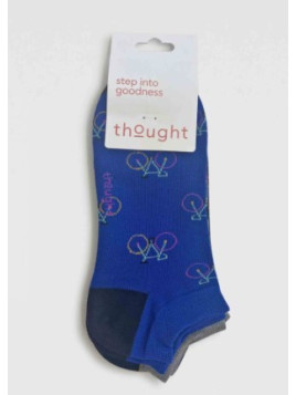 Lot de 3 Paires de Socquettes Homme en Bambou et Coton Bio 41-45 THOUGHT