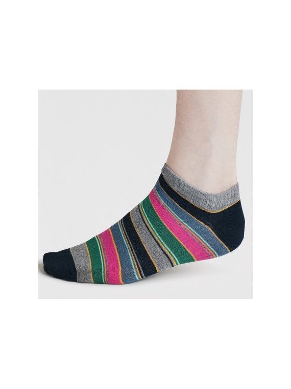 Lot de 3 Paires de Socquettes Homme en Bambou et Coton Bio 41-45 THOUGHT