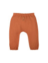 pantalon bébé couleur noisette taille élastique