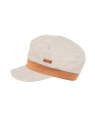 casquette couleur nature en lin