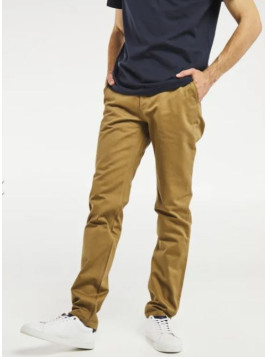 pantalon chino coupe droite homme couleur sable