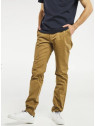 pantalon chino coupe droite homme couleur sable