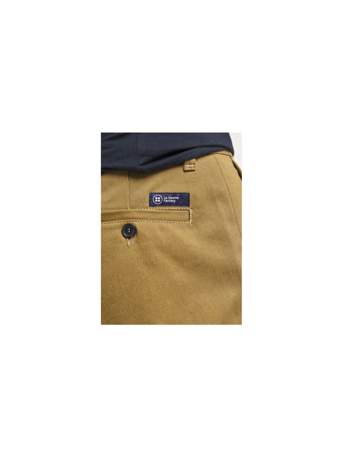 pantalon chino coupe droite homme couleur sable