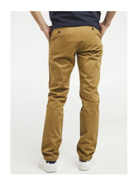 pantalon chino coupe droite homme couleur sable
