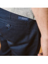 Chino "Léon" 100% coton bio marine