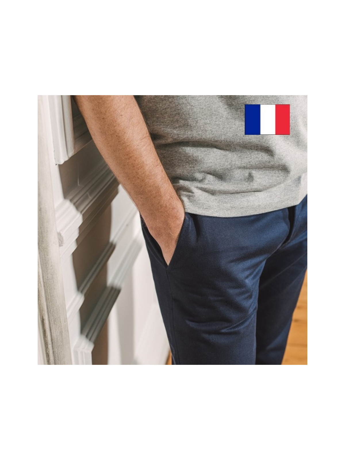 pantalon chino coton bio la gentle factory made in france