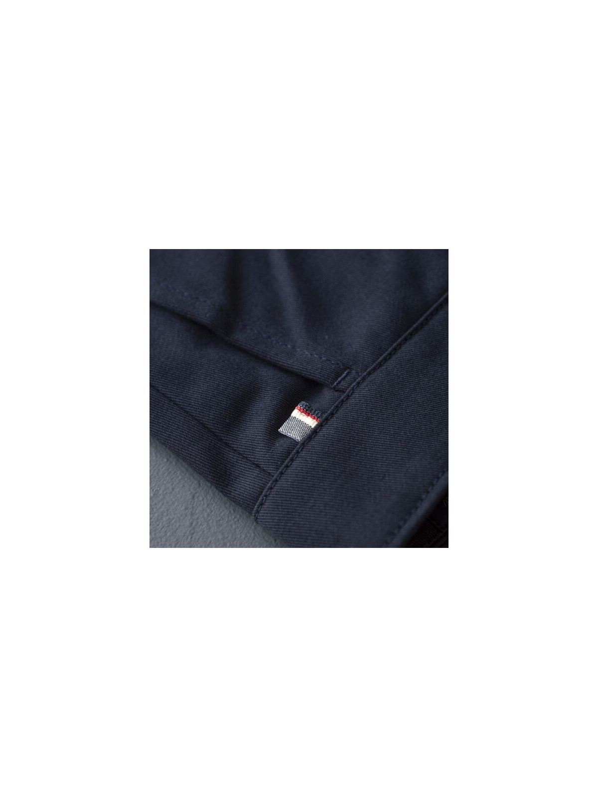 Chino "Léon" 100% coton bio marine