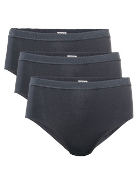 lot de 3 slips femme noirs